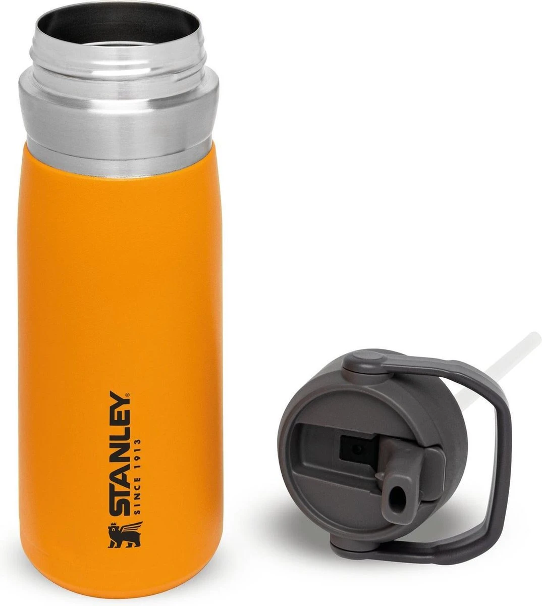Stanley The IceFlow™ Flip Straw Water Bottle 0,65L - Thermosfles - Saffron - Afbeelding 3