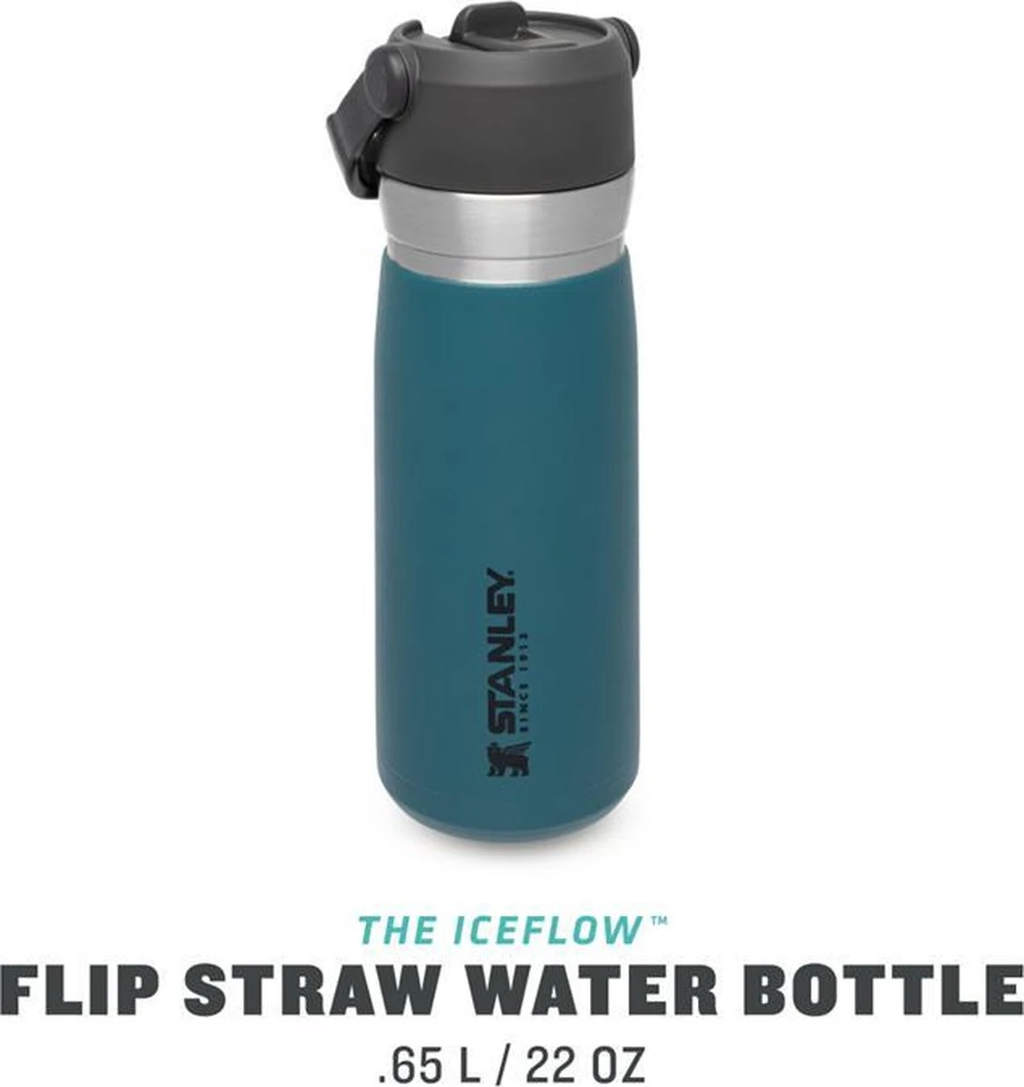 Stanley The IceFlow™ Flip Straw Water Bottle 0,65L - Thermosfles - Saffron - Afbeelding 8