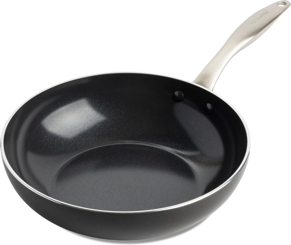 GreenPan Wokpan - Royal Black - ø 28 Cm - Keramische Anti-aanbaklaag