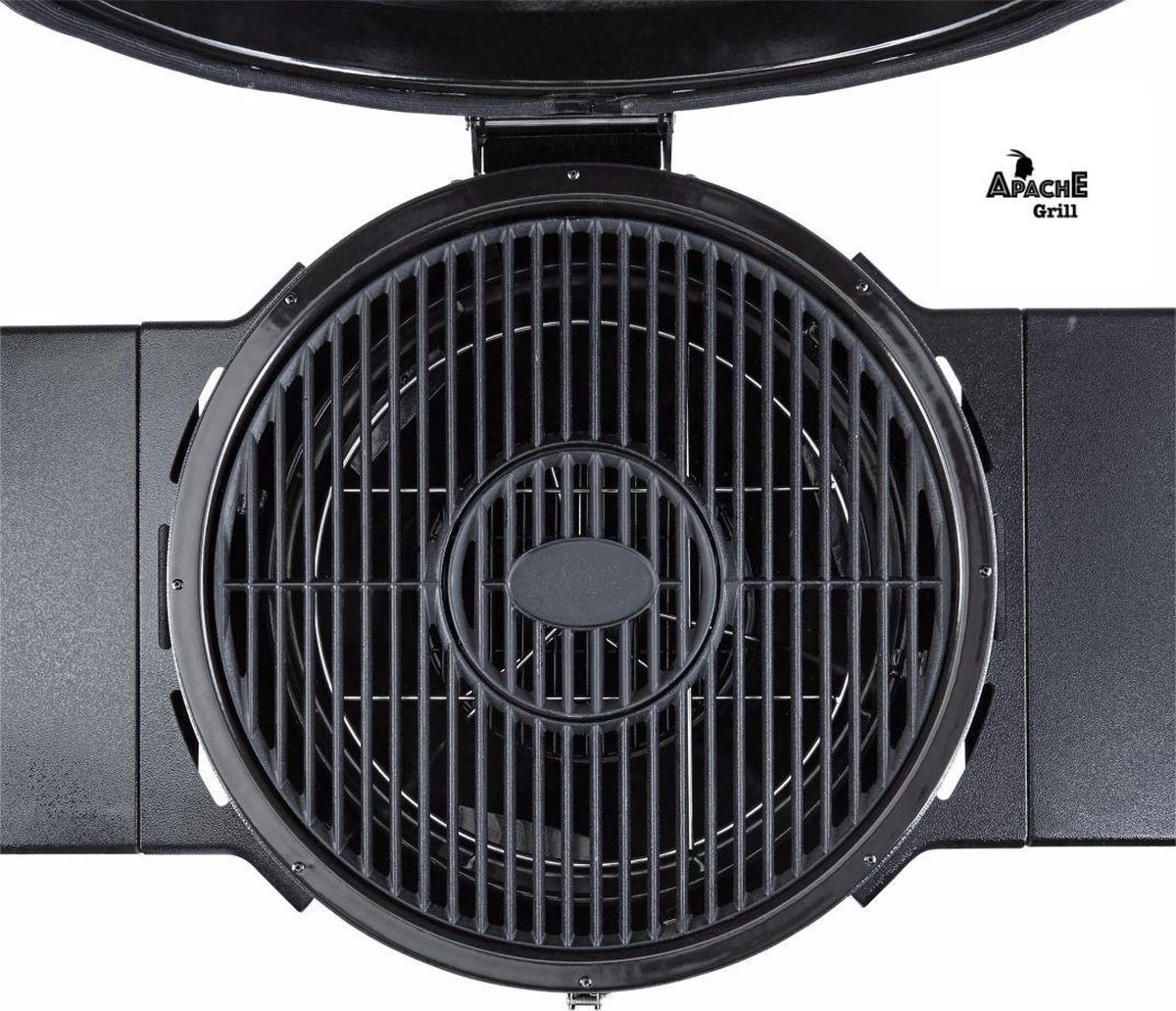 Apache Grill 21 Inch Kamado BBQ Egg | Houtskool | Zwart | Ø 50cm Grill Oppervlak | Dubbelwandig & Geïsoleerd - Afbeelding 7