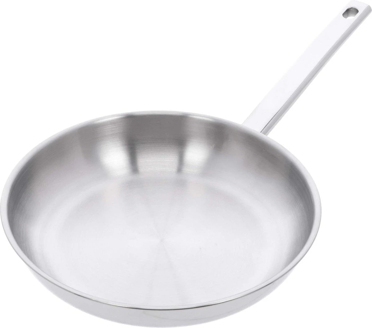 Demeyere Classico 3 RVS Koekenpan – Koekenpan Inductie - 24 Cm – PTFE-vrij