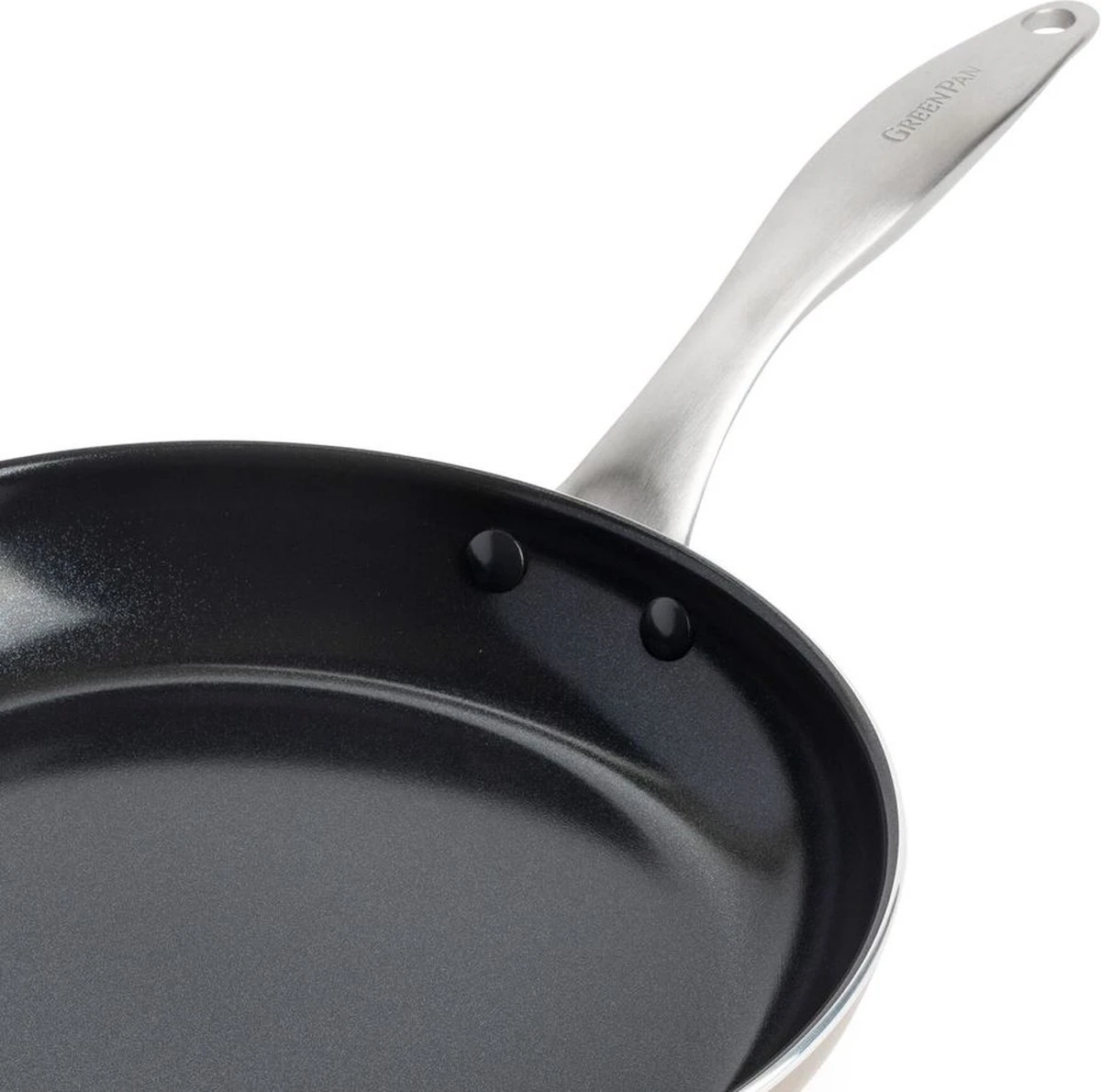 GreenPan Koekenpan - Royal Black - ø 28 Cm - Keramische Anti-aanbaklaag - Afbeelding 3