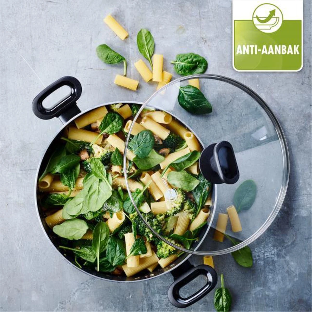 Greenpan Torino Keramische Hapjespan - 28 Cm - Met Glazen Deksel - Afbeelding 11