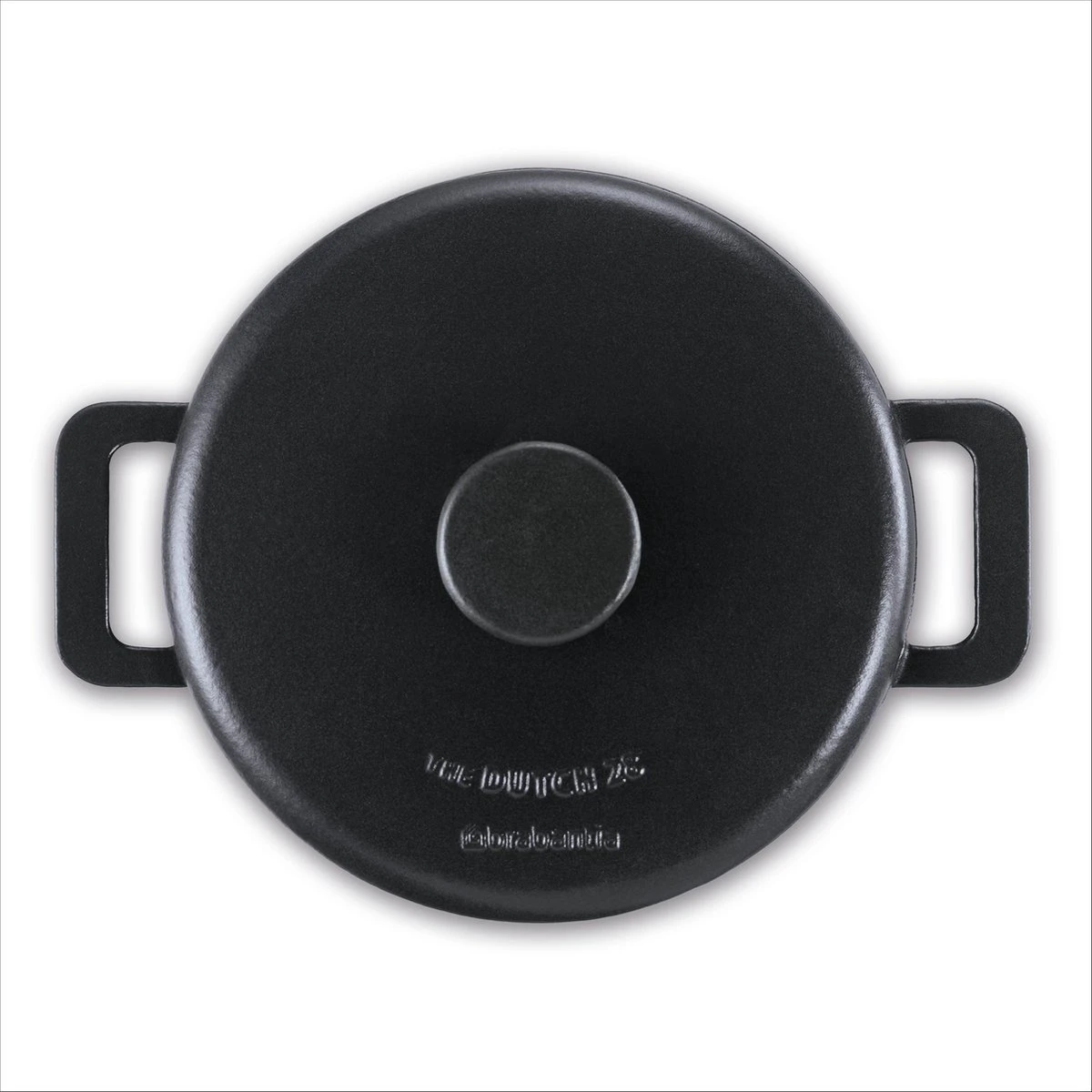 BRABANTIA THE DUTCH Gietijzeren Braadpan - Ø 28cm - MAT Zwart - Inductie - Afbeelding 2