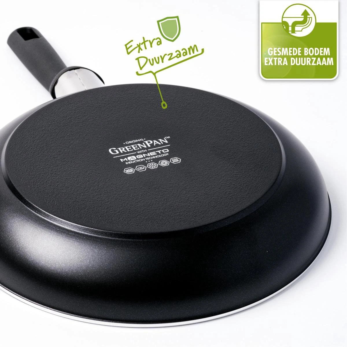 GreenPan Memphis Keramische Wokpan - Ø 28 Cm - PFAS-vrij - Afbeelding 5