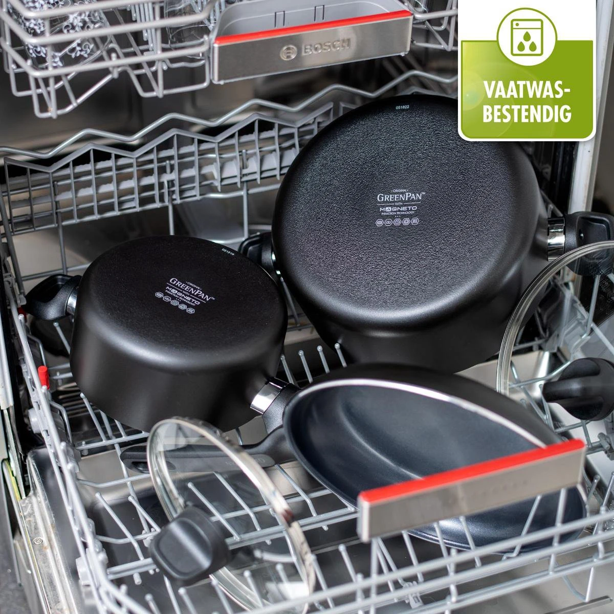 GreenPan Memphis Keramische Wokpan - Ø 28 Cm - PFAS-vrij - Afbeelding 13