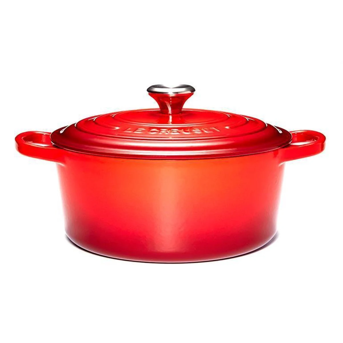 Le Creuset Signature Braadpan - 4,2 L - 24 Cm - Kersenrood - Afbeelding 8