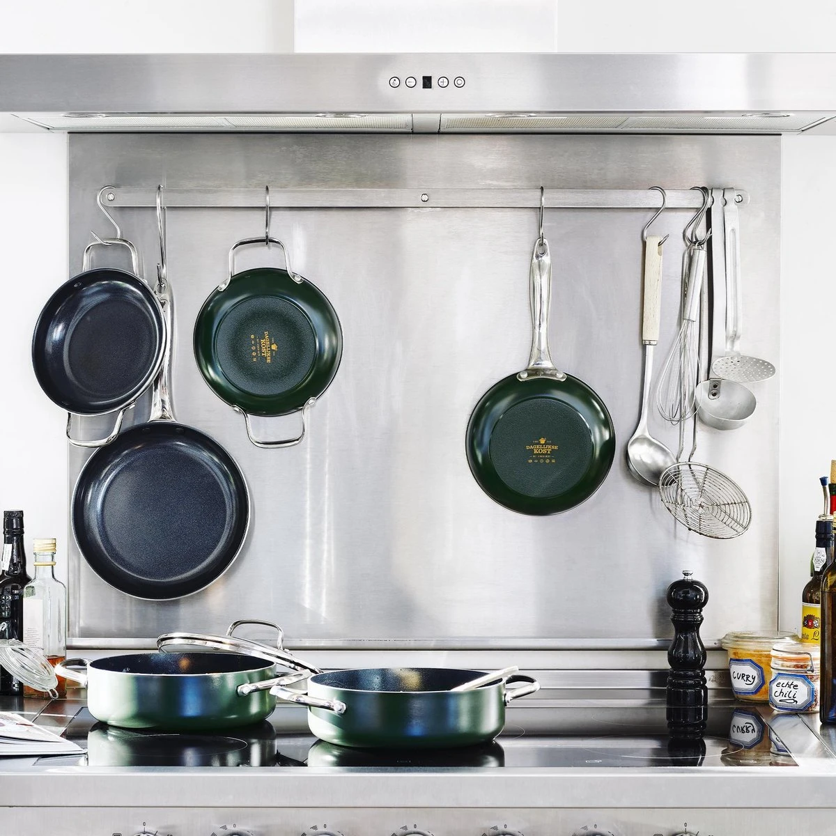 Dagelijkse Kost - Jeroen Meus - Steelpan ø16cm 1,58L - Inductie - Anti-aanbak - PFAS-vrij - Afbeelding 3