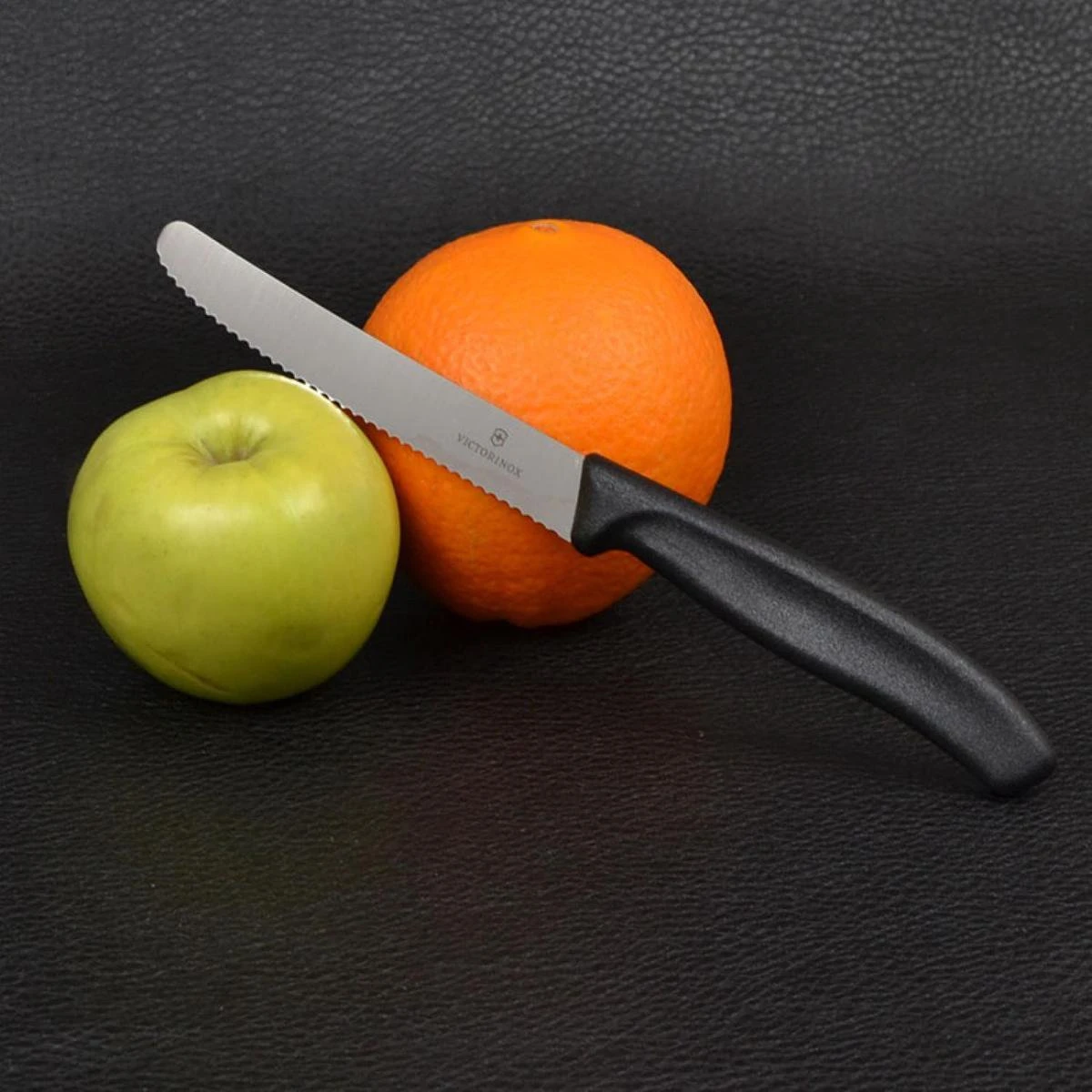 Victorinox Tafelmes 6 Stuks Zwart Krom Heft - Afbeelding 3