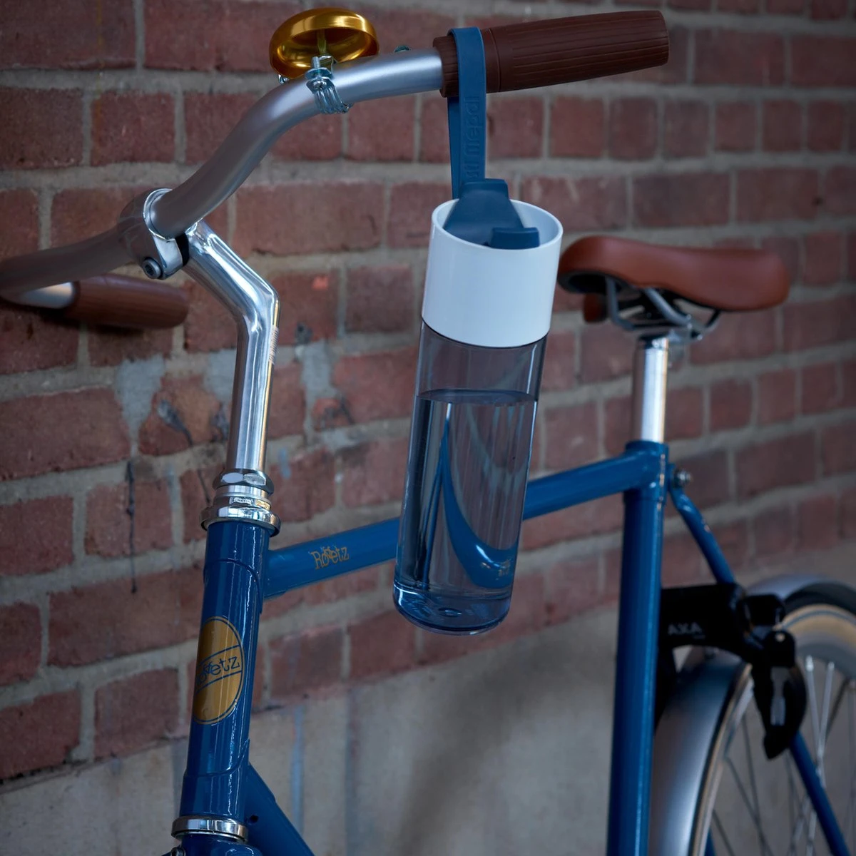 Mepal – Drinkfles JustWater – 500 Ml – Nordic Green – Waterfles – Drinkt Als Een Glas – Lekvrij - Afbeelding 4