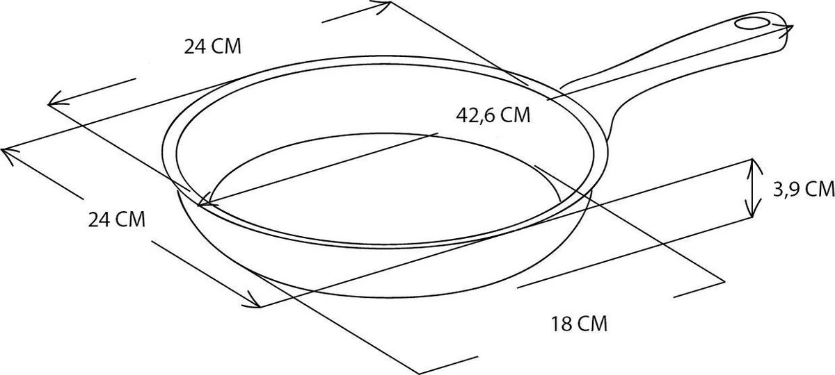 GreenPan Cambridge Keramische Koekenpan - Ø24 Cm - PFAS-vrij - Afbeelding 2
