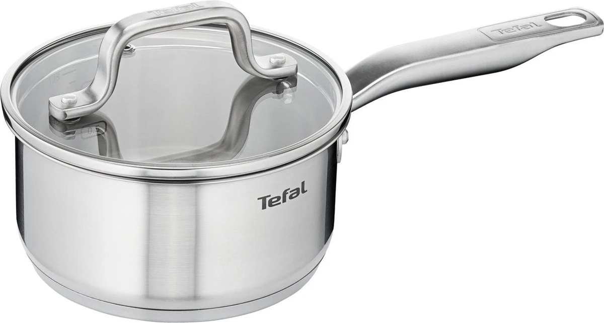Tefal Virtuoso Pannenset 5 Delig - Hoge Kookpan Ø 22 Cm + Steelpan Ø 16 Cm + Kookpannen Ø 18/20/24 Cm - Afbeelding 2