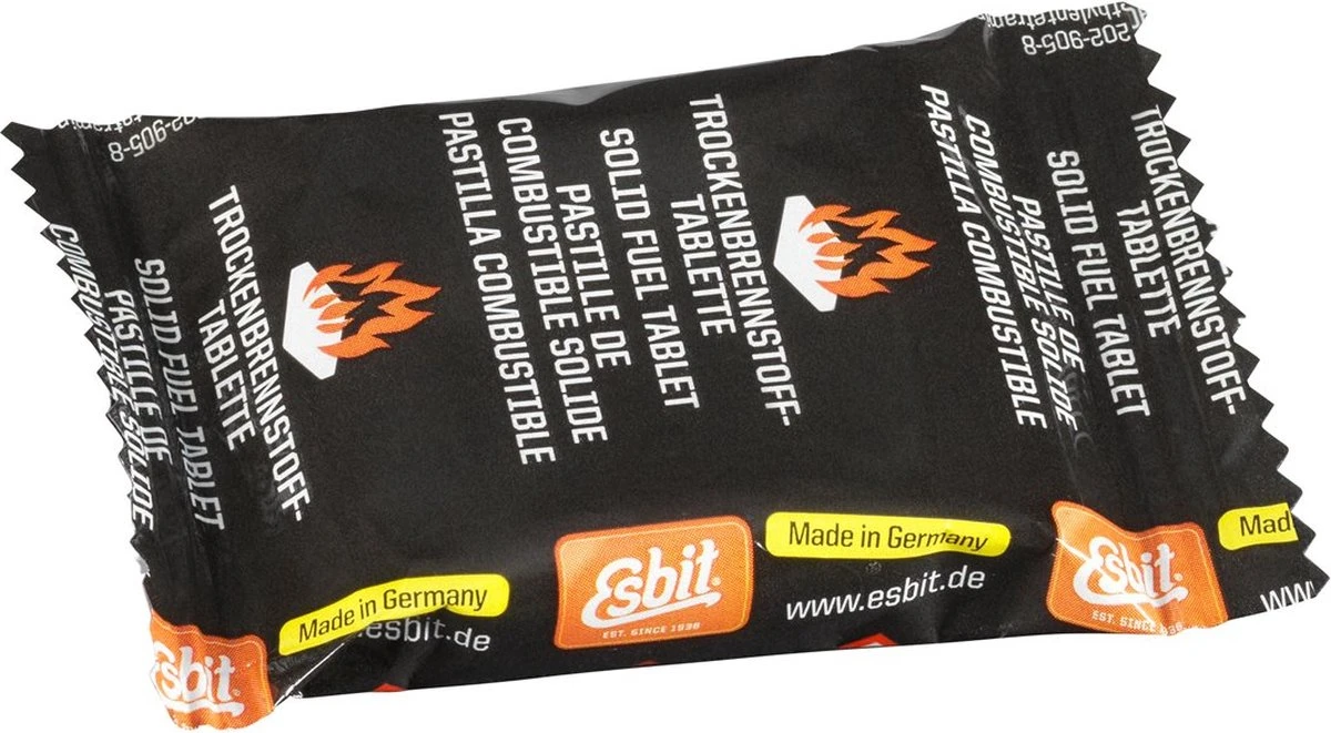 Esbit Blokjes Solid Fuel - 8 Stuks - 27gr Per Stuk - 15min Brandtijd - Afbeelding 2