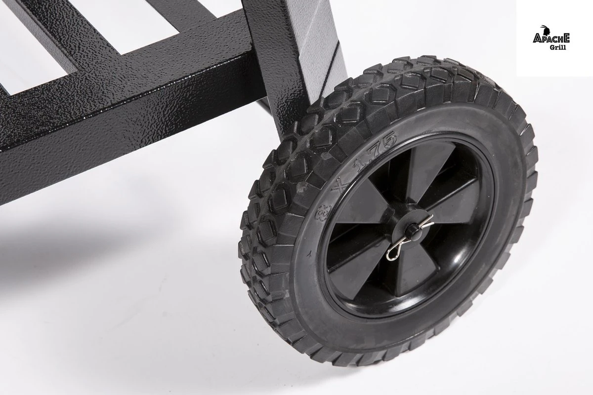 Apache Grill 21 Inch Kamado BBQ Egg | Houtskool | Zwart | Ø 50cm Grill Oppervlak | Dubbelwandig & Geïsoleerd - Afbeelding 10