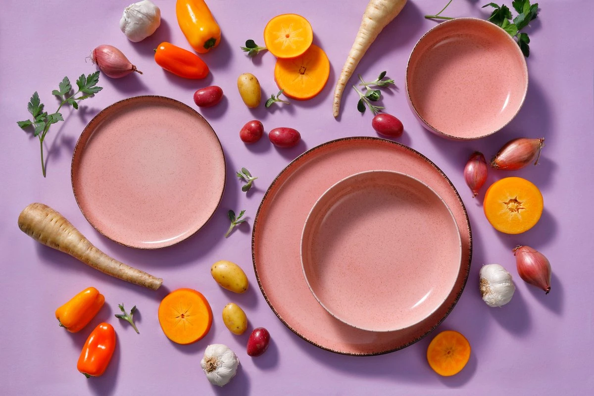 Palmer Serviesset Antigo Porselein 6-persoons 24-delig Roze - Afbeelding 8