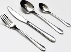 Merkloos Bestekset Luxe Round 24-delig | Premium Quality | 6 Personen