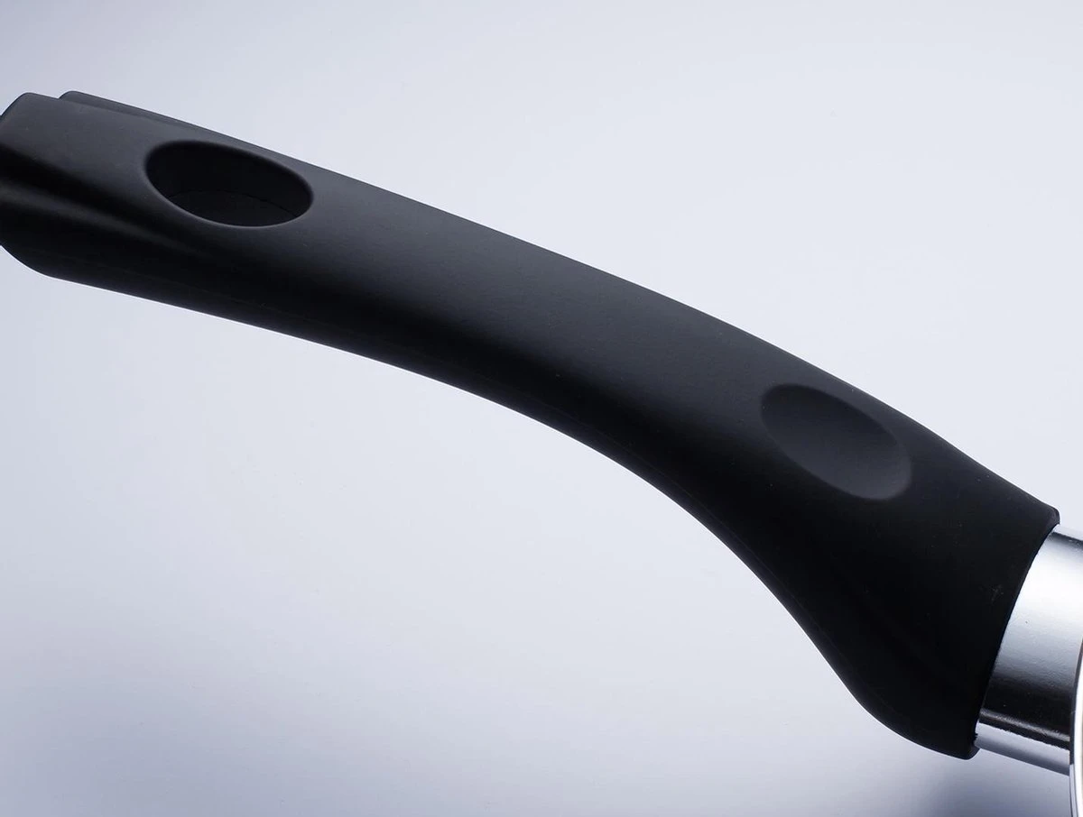 Sola Wokpan Stonehenge - Ø 28 Cm - Zwart/wit - Aluminium - Antiaanbaklaag - Afbeelding 5