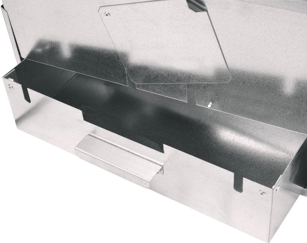 2-L Home & Garden XL Rookoven - RVS - 80x40x28 Cm - 3 Etages - Afbeelding 5