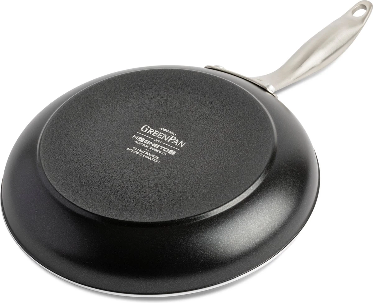 GreenPan Wokpan - Royal Black - ø 28 Cm - Keramische Anti-aanbaklaag - Afbeelding 3
