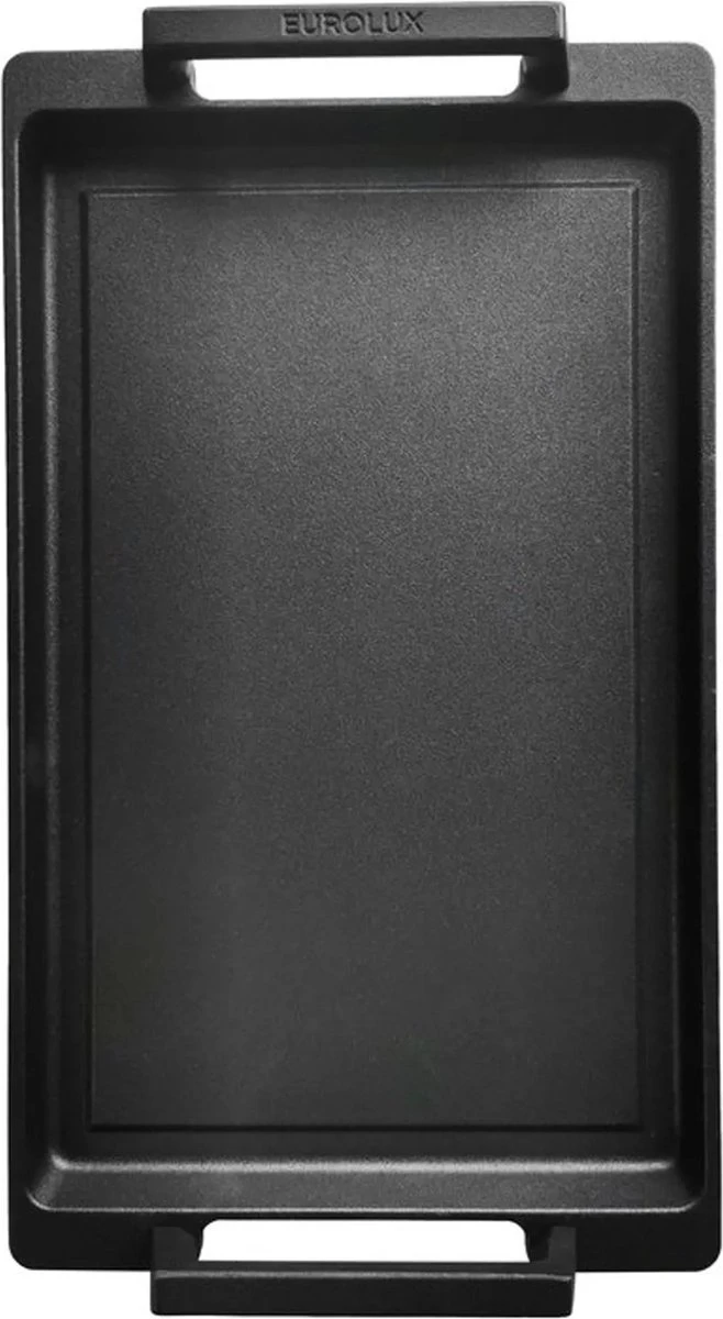Eurolux Teppanyaki Plaat Met Grepen - 41 X 24 X 2.5 Cm - Zwart - Aluminium - Geschikt Voor Alle Warmtebronnen - Afbeelding 10