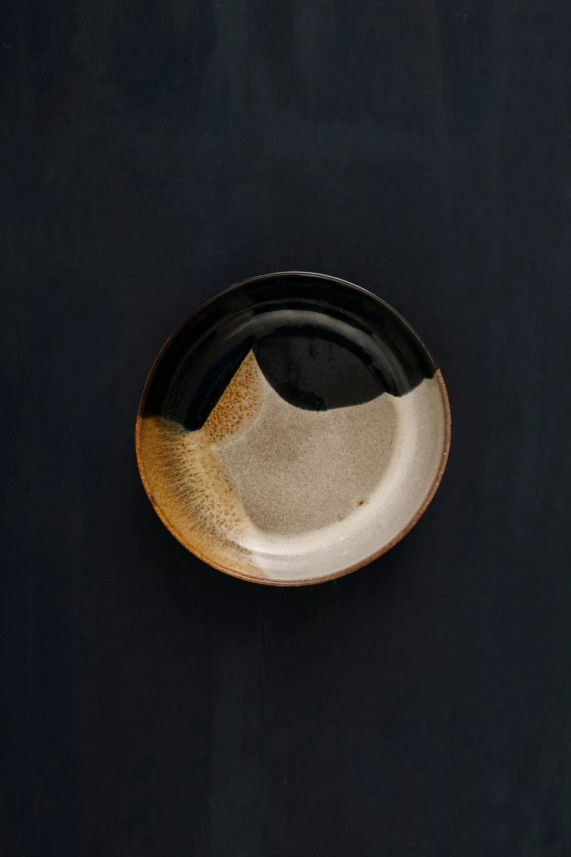 Palmer Serviesset Aquarel Stoneware 6-persoons 24-delig Beige Blauw - Afbeelding 2