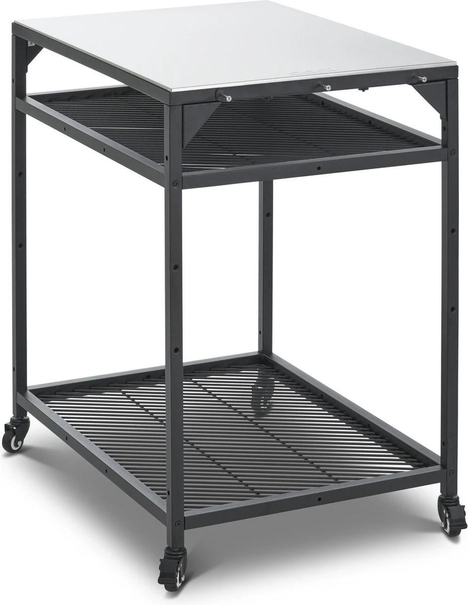 Ooni - Tafel - Medium - Pizza Tafel - 60x80x 90cm - RVS - Zwart - Afbeelding 8