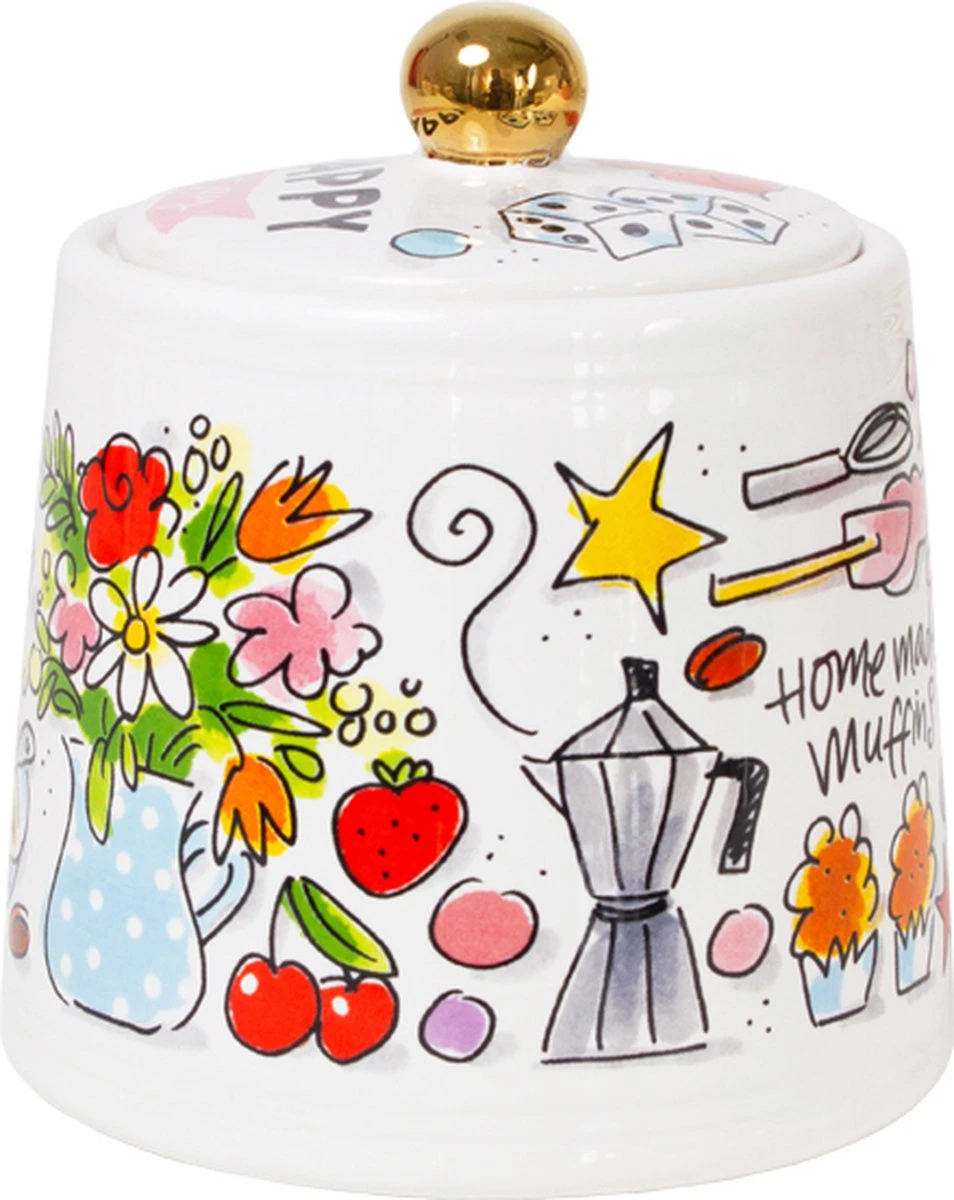 Blond Amsterdam, Happy - Suikerpot Goud - Afbeelding 4