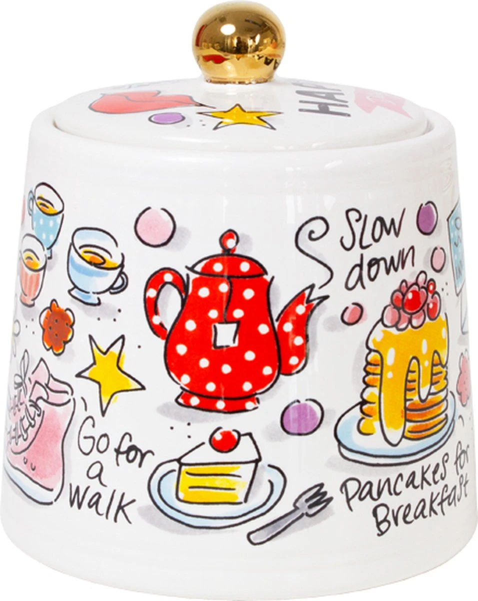 Blond Amsterdam, Happy - Suikerpot Goud - Afbeelding 2